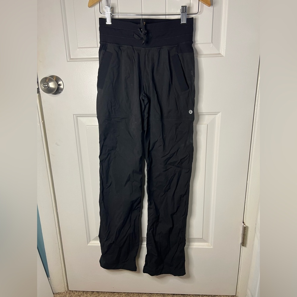 lululemon athletica Black Straight Leg Pants